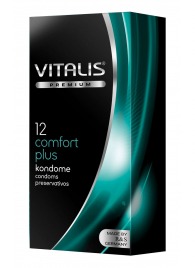 Контурные презервативы VITALIS PREMIUM comfort plus - 12 шт. - Vitalis - купить с доставкой в Майкопе