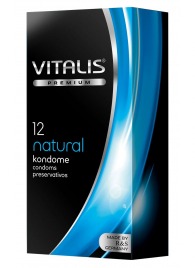 Классические презервативы VITALIS PREMIUM natural - 12 шт. - Vitalis - купить с доставкой в Майкопе
