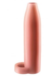 Телесная насадка Real Feel Enhancer XL - 17 см. - Pipedream - в Майкопе купить с доставкой