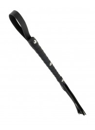 Чёрная плетка Deluxe Cat O  Nine - 62 см. - Pipedream - купить с доставкой в Майкопе