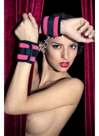 Наручники из неопрена розового цвета - ToyFa - купить с доставкой в Майкопе