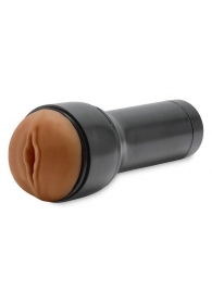 Коричневый мастурбатор-вагина Feel Stroker - Kiiroo - в Майкопе купить с доставкой