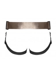 Бронзовый пояс для насадок Curious Harness - Strap-on-me - купить с доставкой в Майкопе
