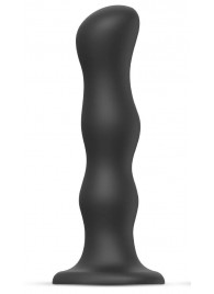 Черная насадка Strap-On-Me Dildo Geisha Balls size XL - Strap-on-me - купить с доставкой в Майкопе