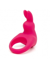 Розовое эрекционное виброкольцо Happy Rabbit Rechargeable Rabbit Cock Ring - Happy Rabbit - в Майкопе купить с доставкой