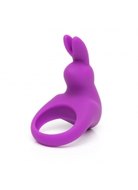 Фиолетовое эрекционное виброкольцо Happy Rabbit Rechargeable Rabbit Cock Ring - Happy Rabbit - в Майкопе купить с доставкой