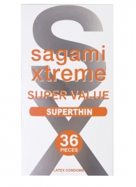 Ультратонкие презервативы Sagami Xtreme Superthin - 36 шт. - Sagami - купить с доставкой в Майкопе