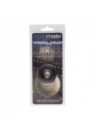 Чёрное эрекционное кольцо Gladiator - Bathmate - в Майкопе купить с доставкой