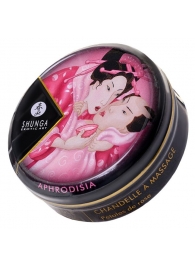 Массажная свеча Rose Petals с ароматом розы - 30 мл. - Shunga - купить с доставкой в Майкопе