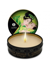 Массажная свеча Exotic Green Tea с ароматом зелёного чая - 30 мл. - Shunga - купить с доставкой в Майкопе
