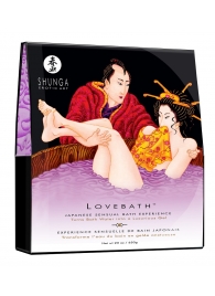 Соль для ванны Lovebath Sensual lotus, превращающая воду в гель - 650 гр. - Shunga - купить с доставкой в Майкопе