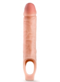 Телесная насадка на пенис 10 Inch Cock Sheath Extender - 25 см. - Blush Novelties - в Майкопе купить с доставкой