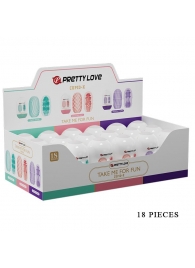 Набор из 18 мастурбаторов Take me for Fun - Baile - в Майкопе купить с доставкой