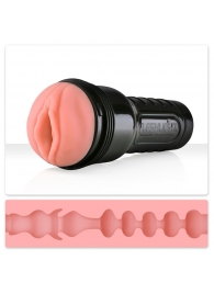 Мастурбатор-вагина Fleshlight - Pink Lady Mini-Lotus - Fleshlight - в Майкопе купить с доставкой
