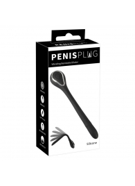 Черный гибкий уретральный стимулятор с вибрацией Vibrating Bendable Dilator - 13,5 см. - Orion - купить с доставкой в Майкопе