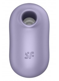 Сиреневый вакуумный вибростимулятор клитора Satisfyer Pro To Go 2 - Satisfyer
