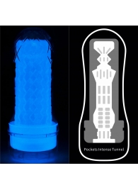 Светящийся в темноте мастурбатор Lumino Play Masturbator Pocketed - Lovetoy - в Майкопе купить с доставкой