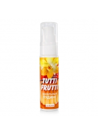 Интимный гель на водной основе Tutti-Frutti  Ванильный пудинг  - 30 гр. - Биоритм - купить с доставкой в Майкопе