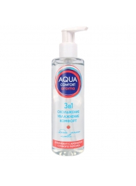 Гель-лубрикант на водной основе Aqua Comfort Aroma с ароматом персика - 195 гр. - Биоритм - купить с доставкой в Майкопе
