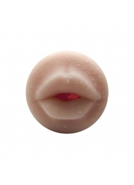 Телесный мастурбатор-ротик Oral Mini Masturbator - Adrien Lastic - в Майкопе купить с доставкой