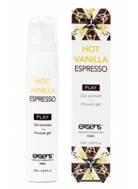 Возбуждающий гель Hot Vanilla Espresso Arousal Gel - 15 мл. - Exsens - купить с доставкой в Майкопе
