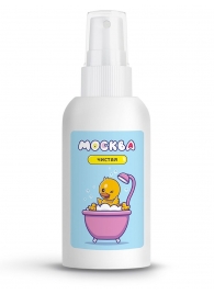 Антибактериальный спрей для очистки секс-игрушек с ароматом дыни  Москва Чистая  - 100 мл. - Москва - купить с доставкой в Майкопе