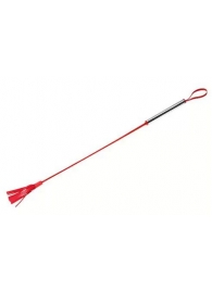 Красный латексный стек с лентами - 62 см. - Sitabella - купить с доставкой в Майкопе