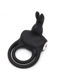 Черное эрекционное виброкольцо Happy Rabbit Cock Ring - Happy Rabbit - в Майкопе купить с доставкой
