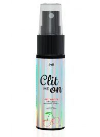 Клиторальный возбуждающий спрей Clit Me On Red Fruits - 12 мл. - INTT - купить с доставкой в Майкопе