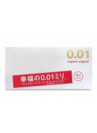 Ультратонкие презервативы Sagami Original 0.01 - 20 шт. - Sagami - купить с доставкой в Майкопе