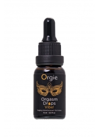 Возбуждающий гель для клитора ORGIE Orgasm Drops Vibe - 15 мл. - ORGIE - купить с доставкой в Майкопе