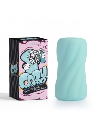 Аквамариновый мастурбатор Stamina Masturbator Pleasure Pocket - Chisa - в Майкопе купить с доставкой