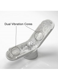 Белый мастурбатор Tenga Flip Zero Gravity с вибрацией - Tenga - в Майкопе купить с доставкой