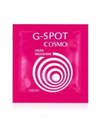 Стимулирующий интимный крем для женщин Cosmo G-spot - 2 гр. - Биоритм - купить с доставкой в Майкопе