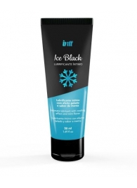 Лубрикант на водной основе Ice Black с ледяным эффектом - 50 мл. - INTT - купить с доставкой в Майкопе