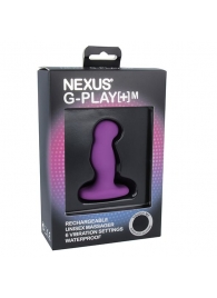 Фиолетовая вибровтулка Nexus G-Play+ M - Nexus Range - в Майкопе купить с доставкой