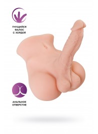 Мастурбатор с фаллосом Manuel - ToyFa - в Майкопе купить с доставкой