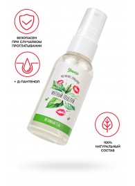Съедобная гель-смазка Yovee «Мятный поцелуй» с Д-пантенолом и вкусом мяты - 50 мл. - ToyFa - купить с доставкой в Майкопе