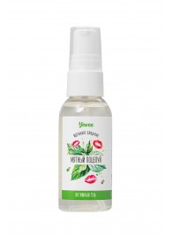 Съедобная гель-смазка Yovee «Мятный поцелуй» с Д-пантенолом и вкусом мяты - 50 мл. - ToyFa - купить с доставкой в Майкопе