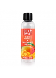 Массажное масло Sexy Sweet Juicy Mango с феромонами и ароматом манго - 75 мл. - Биоритм - купить с доставкой в Майкопе