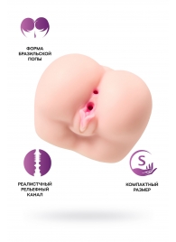 Реалистичный мастурбатор Paula с 2 любовными тоннелями - ToyFa - в Майкопе купить с доставкой