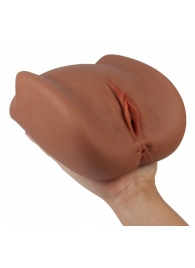 Мастурбатор Black Beauty - вагина и анус - S-HANDE - в Майкопе купить с доставкой