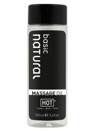 Массажное масло для тела Natural Basic - 100 мл. - HOT - купить с доставкой в Майкопе