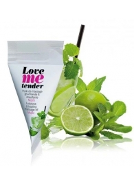 Съедобное согревающее массажное масло Love Me Tender Mojito с ароматом мохито - 10 мл. - Love to Love - купить с доставкой в Майкопе