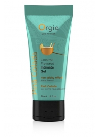 Съедобный интимный гель Orgie Lube Tube Cocktail Pina Colada - 50 мл. - ORGIE - купить с доставкой в Майкопе