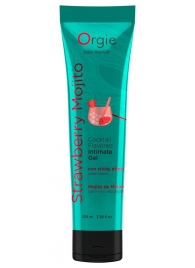 Съедобный интимный гель Orgie Lube Tube Cocktail Strawberry Mojito - 100 мл. - ORGIE - купить с доставкой в Майкопе