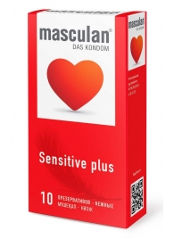 Презервативы Masculan Sensitive plus - 10 шт. - Masculan - купить с доставкой в Майкопе