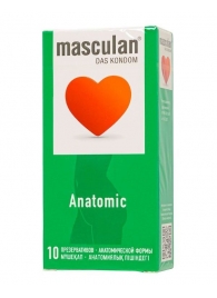Презервативы анатомической формы Masculan Anatomic - 10 шт. - Masculan - купить с доставкой в Майкопе