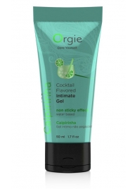 Съедобный интимный гель Orgie Lube Tube Cocktail Caipirinha - 50 мл. - ORGIE - купить с доставкой в Майкопе