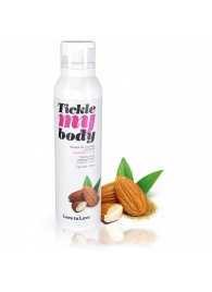 Массажная хрустящая пенка Tickle My Body Sweet Almonds с ароматом миндаля - 150 мл. - Love to Love - купить с доставкой в Майкопе